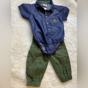 Baby Boy Dapper Dude Matching Set